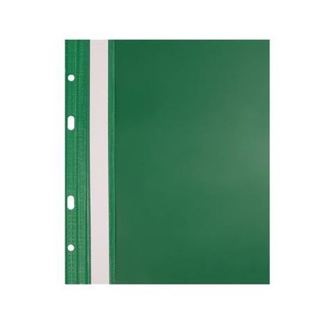 Skoroszyt Biurfol A5/2cm PVC z E/perf, Zielony